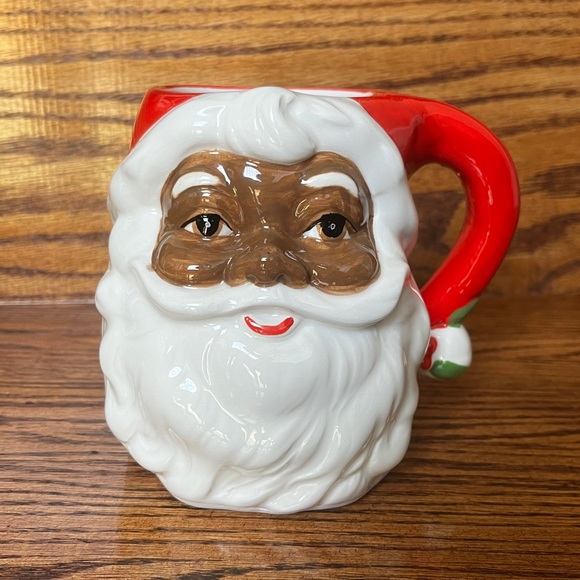 Other - African American Santa Christmas Holiday Mug